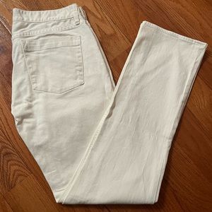 J. Crew white jeans